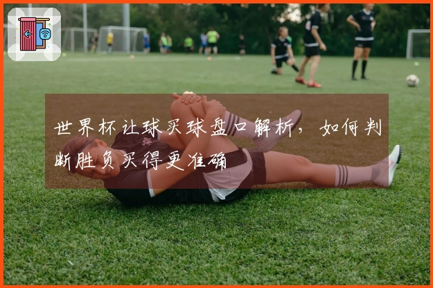 世界杯让球买球盘口解析，如何判断胜负买得更准确